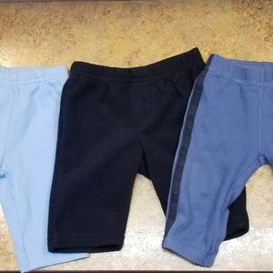 3 pairs of blue pants